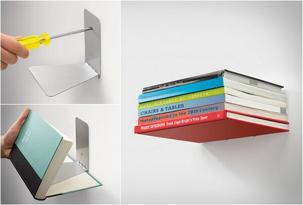 conceal wall bookshelf