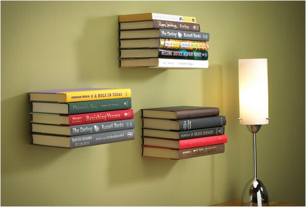 invisible wall bookshelf