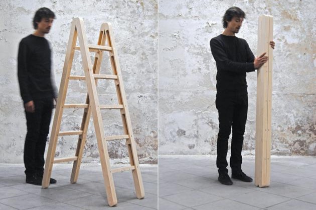 Folding ladder for home