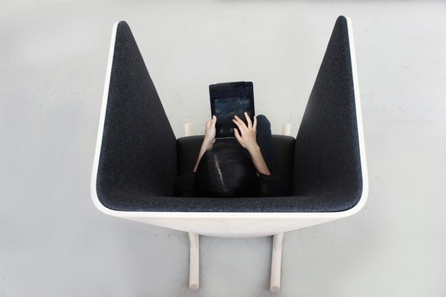 Creative Privacy Chair