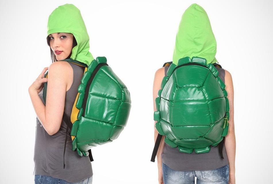 Teenage Mutant Ninja Turtles Shell Hooded Backpack