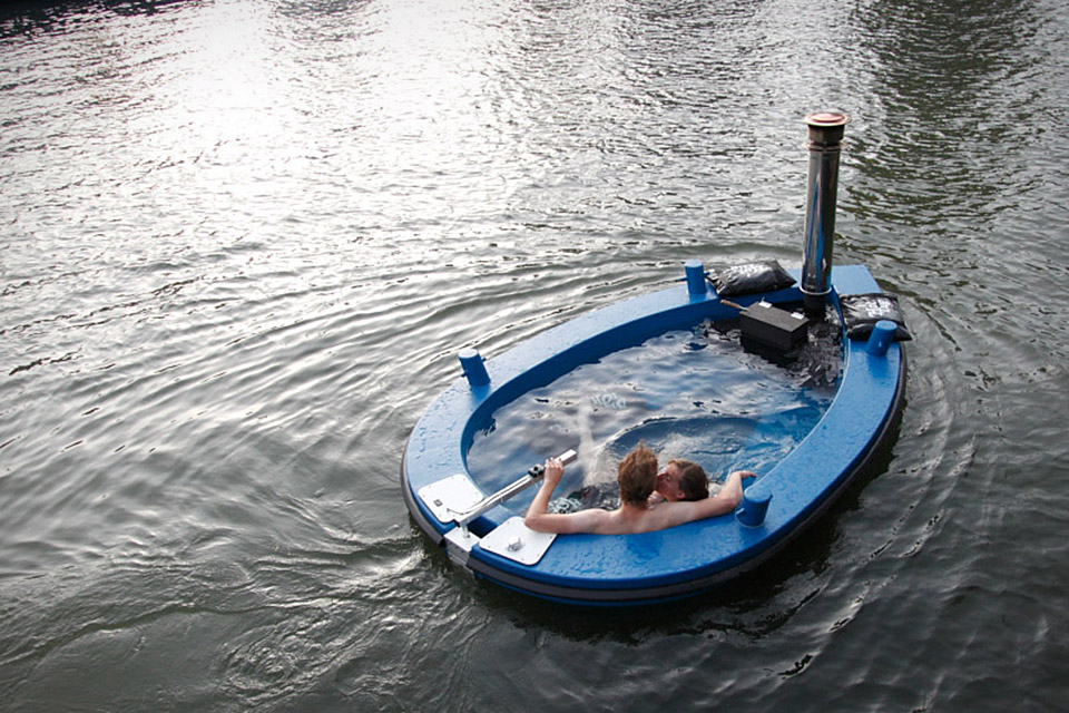 HotTug Floating Jacuzzi