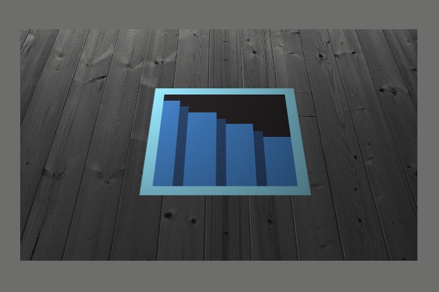 8bit Secret Passage Floor Decal