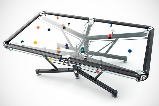 G-1 Glass Pool Table