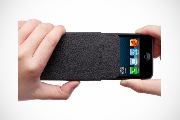 Genuine Leather Pouch for iPhone 5 (2)