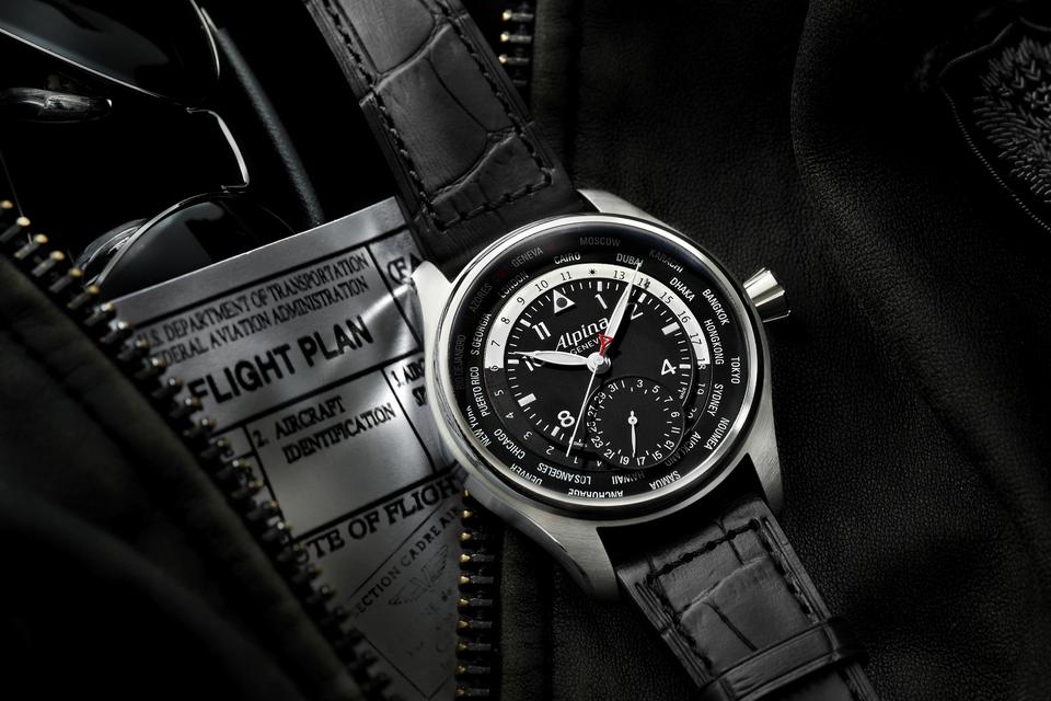 Alpina Worldtimer Wrist Watch