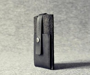 Charbonize Genuine Leather iPhone Wallet