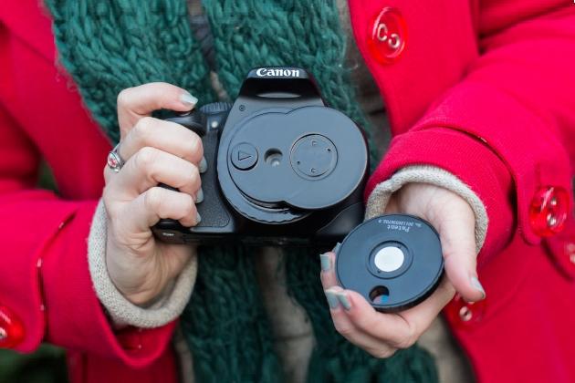 DSLR Lens Wheel of Filters