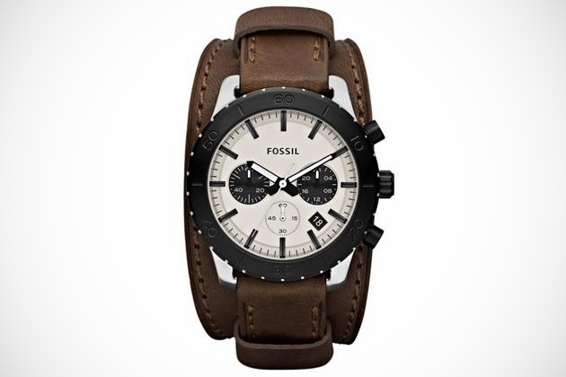 Keaton Leather Watch