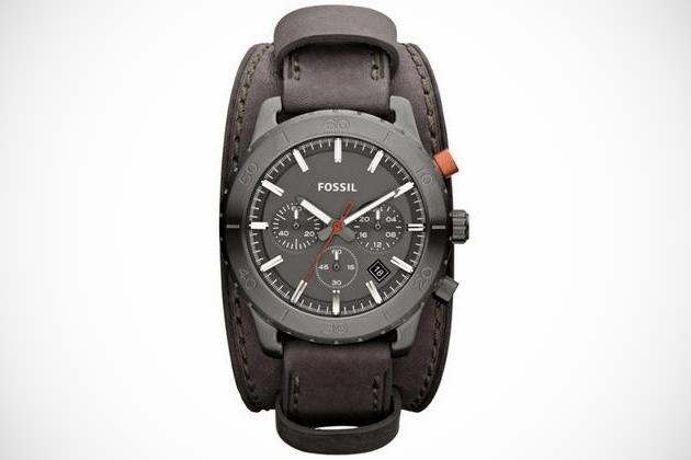 Keaton Leather Watch