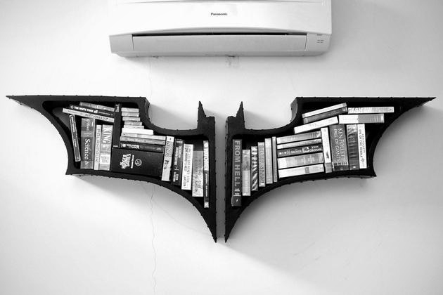 The Dark Knight Bookshelves