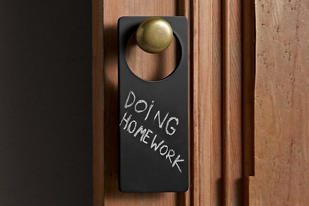 Chalkboard Door Hanger