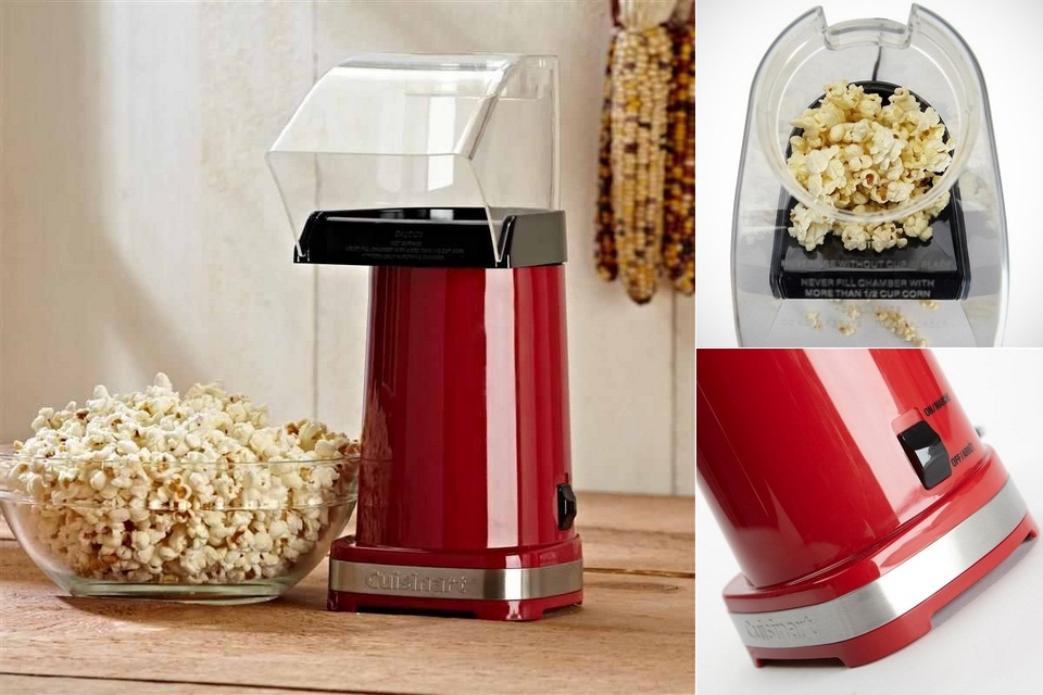 Cuisinart EasyPop Hot Air Popcorn Maker (Red)