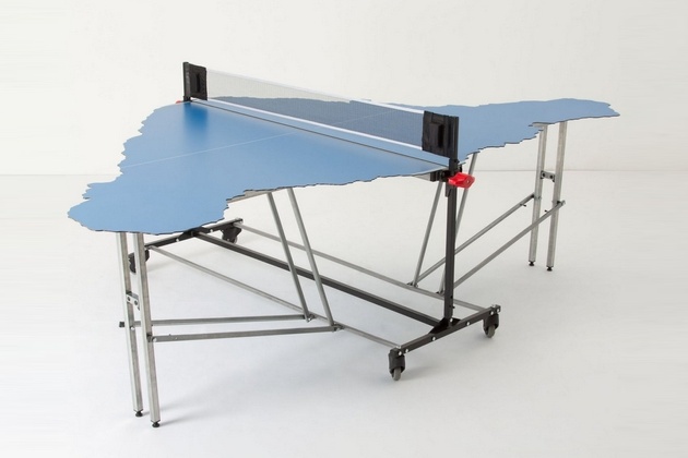 Easter Island Ping Pong Table