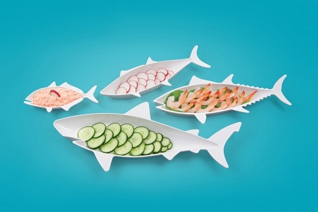 Fish-Shaped Food Nesting Dishes (2)