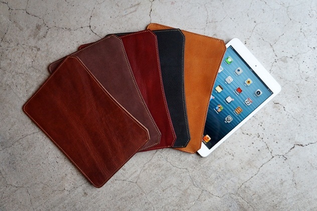 Roberu iPad-mini Leather Sleeves (2)