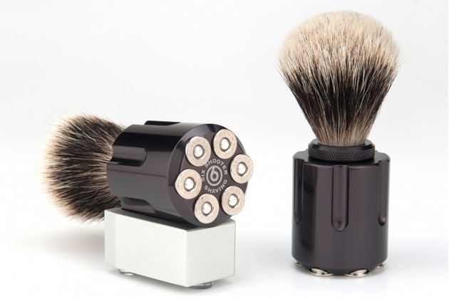 Six Shooter Shave Brushes (3)