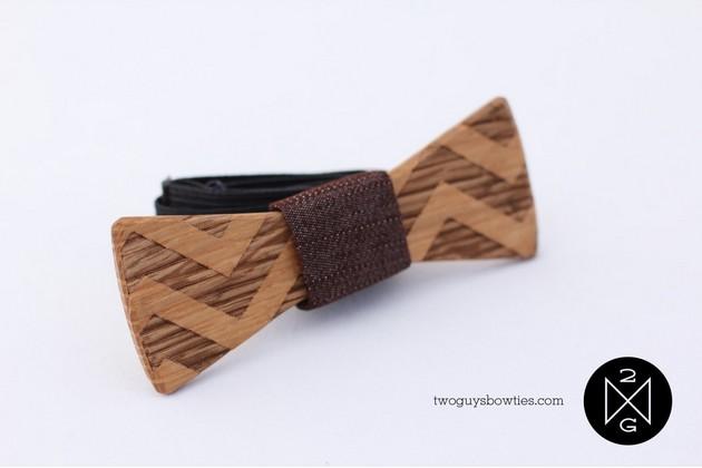 Wooden Bow Ties