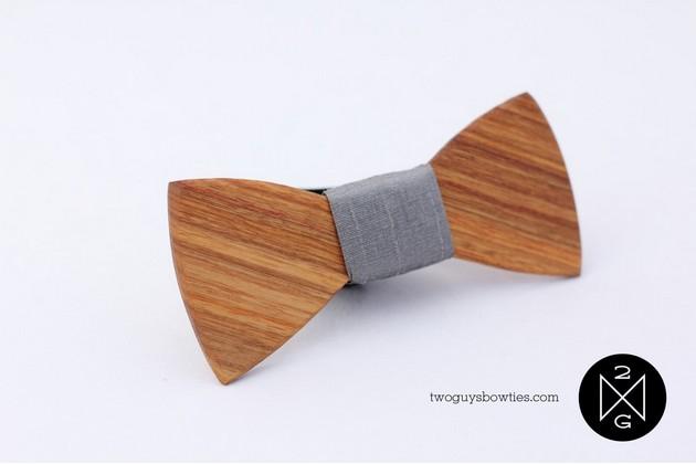 Wooden Bow Ties