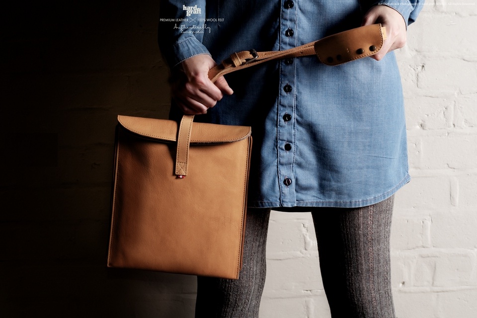 Hard Graft’s OldFashioned Leather Bag for iPad