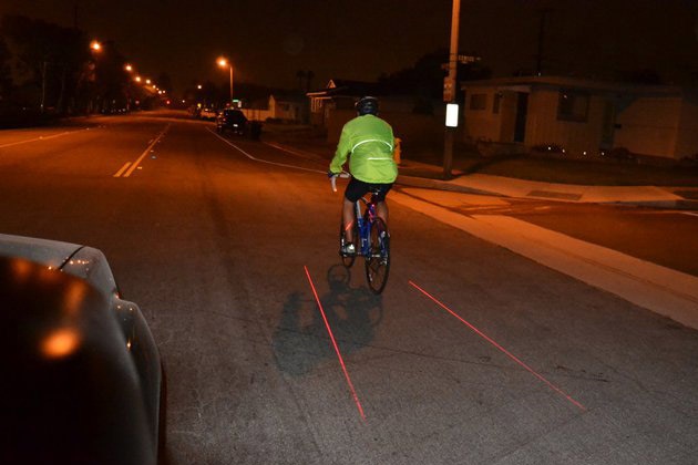 X-Fire - Bicycle Laser Lane Marker