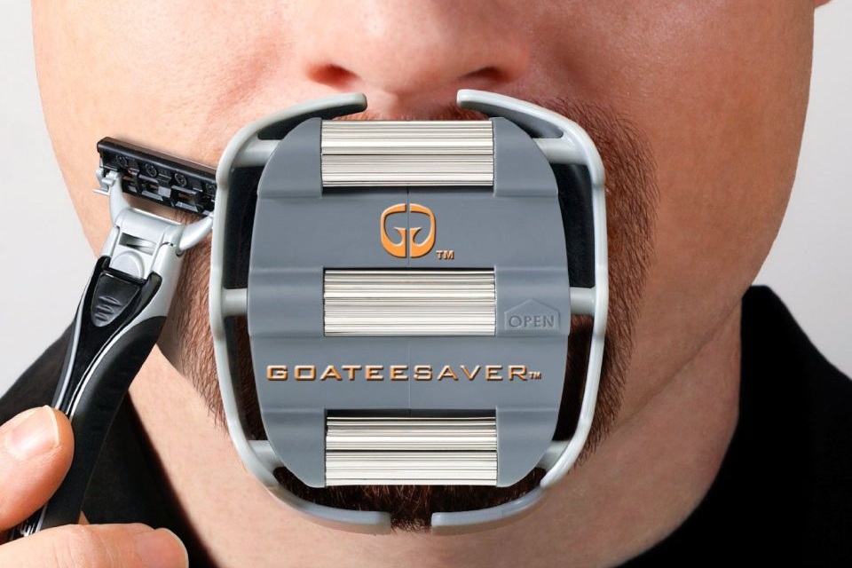 Goateesaver - The Goatee Shaving Template