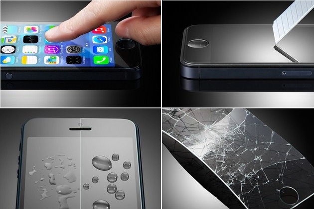 SPIGEN SGP Glass Screen iPhone 5S/5C