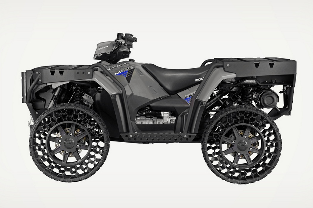 Polaris ATV Airless Tires Machine Hits The Road (2)