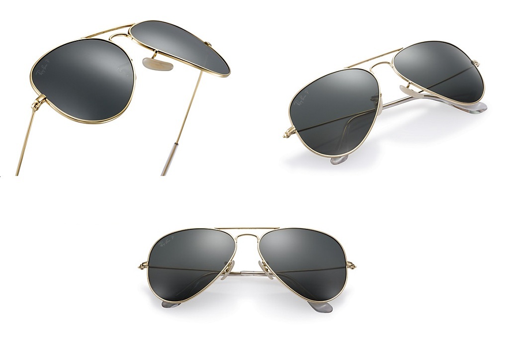 Ray-Ban Aviator Solid Gold (3)