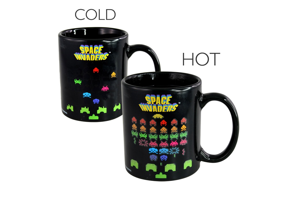 Space Invaders Color Changing Mug