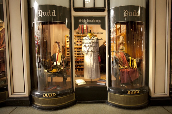 piccadilly arcade budd shirtmakers