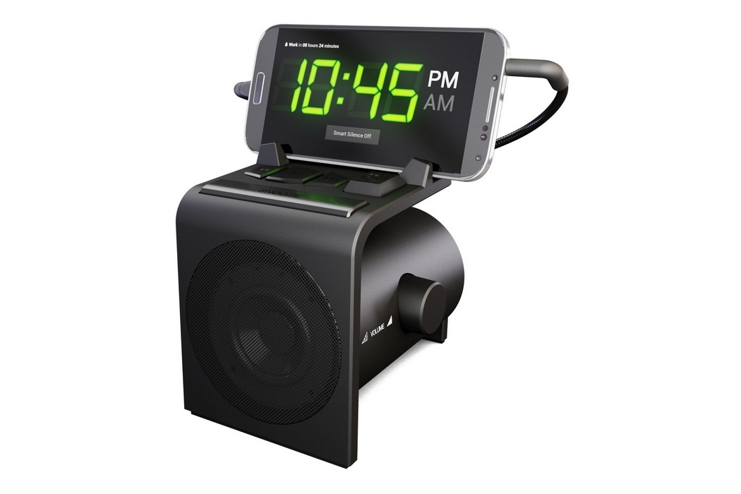 Alarm Clock Speaker Dock for Android Phones (3)