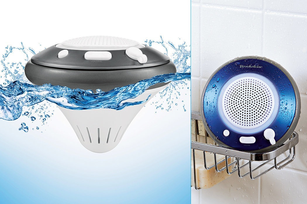 Brookstone Waterproof Floating Bluetooth Speaker (2)