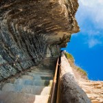 Falling Upwards King Aragons Stairs in France (1)
