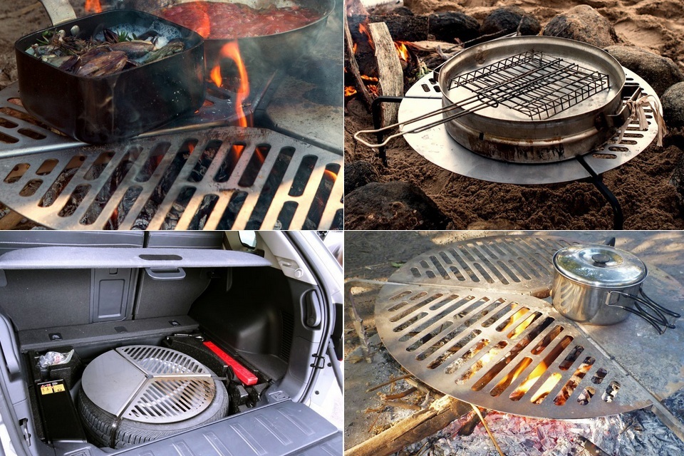 Front Runner Spare Tire BBQ Grate