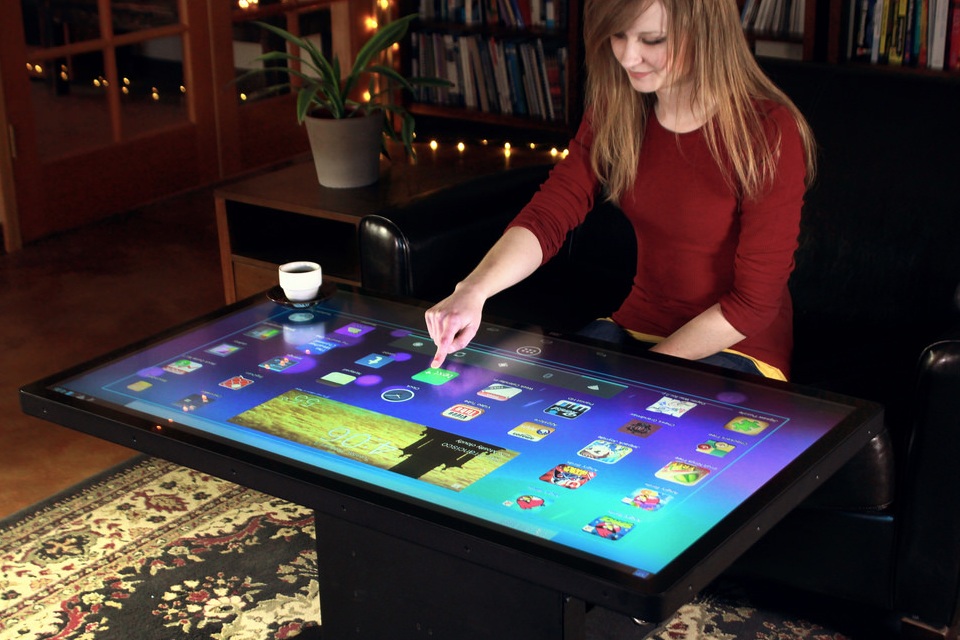 Ideums 46 Multitouch Coffee Table