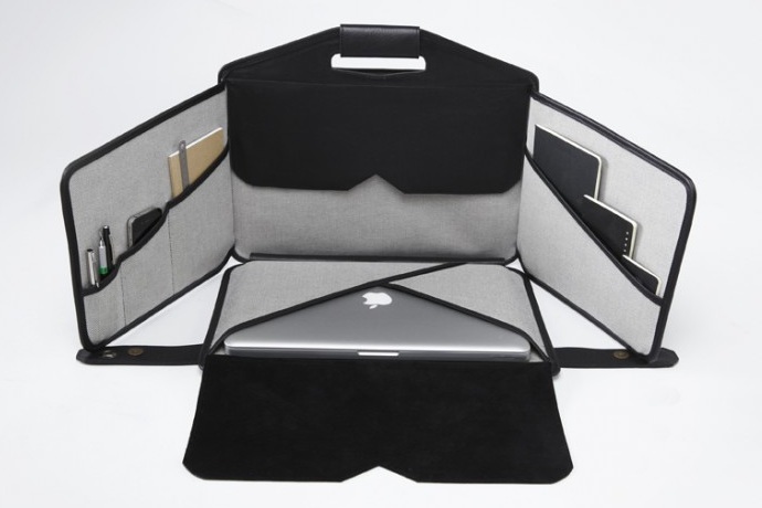 La Fonction No.1 Briefcase A Miniature Mobile Cubicle