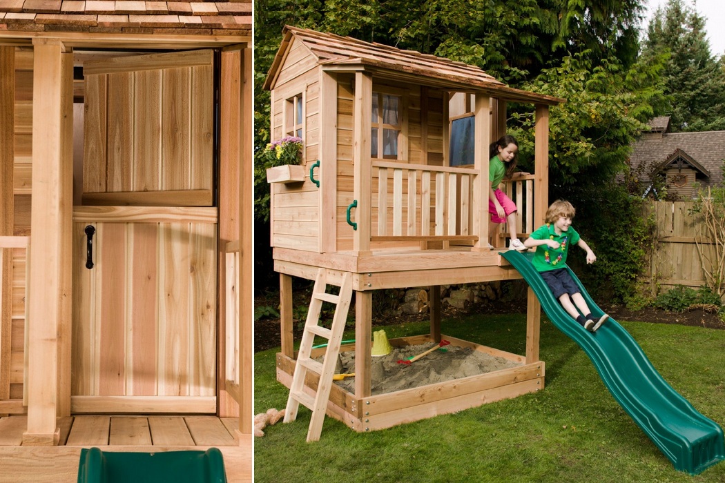 Little Squirt Playhouse With Sandbox