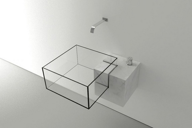 Minimalist Basin Kub by Victor Vasilev