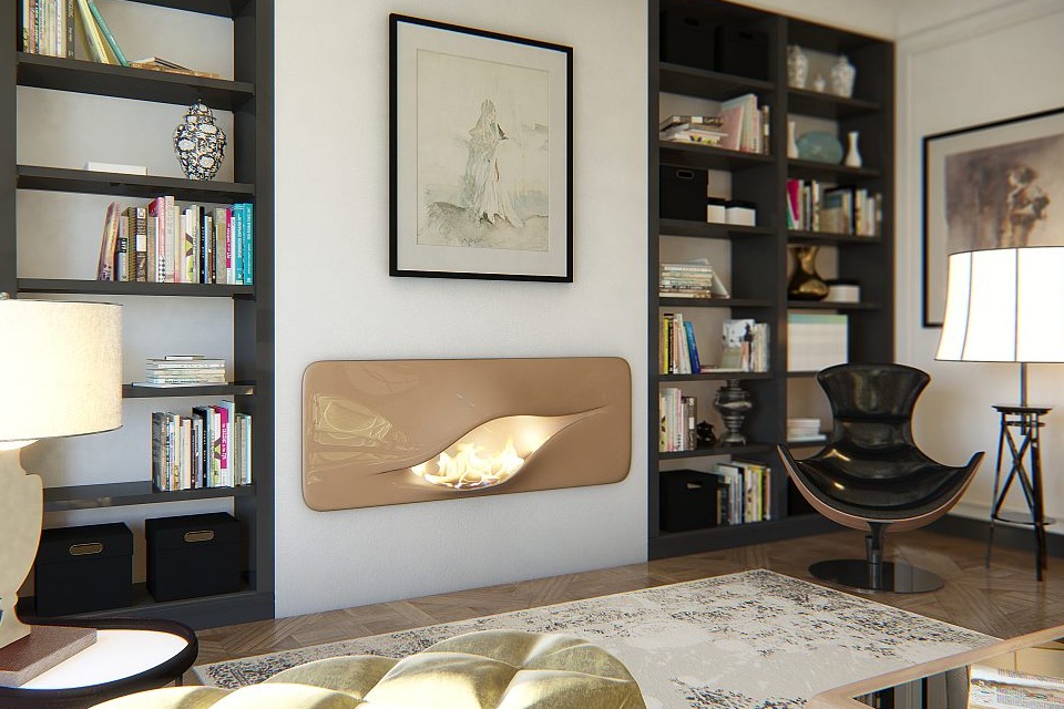 Mvtikka An ultramodern Contemporary Fireplace Design