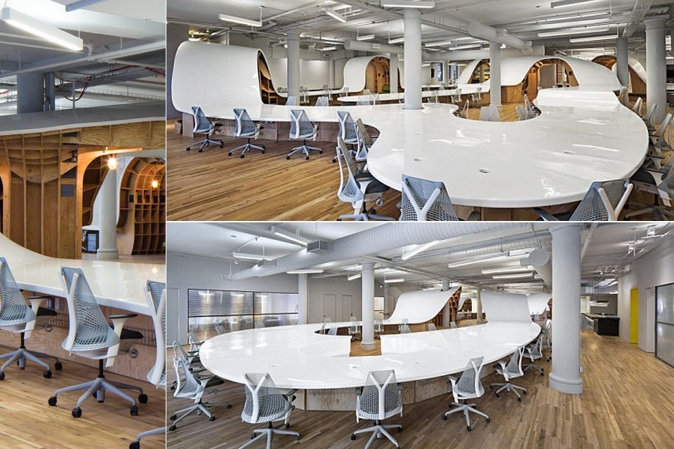 The Superdesk Comfortably Seats 125 People