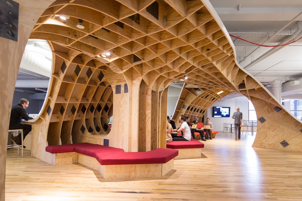 The Superdesk Comfortably Seats 125 People