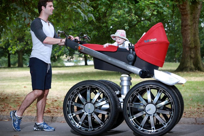 VRS Mega Man Pram Baby Stroller (1)