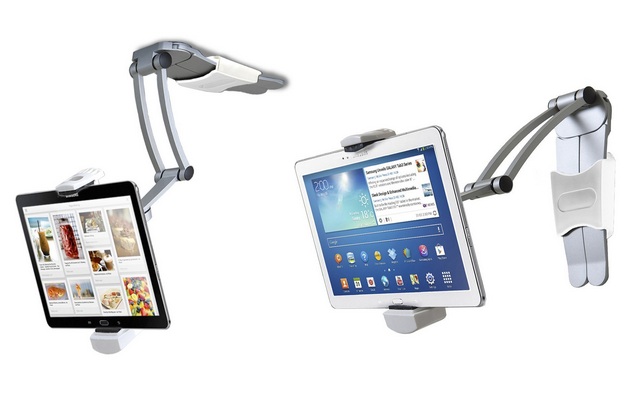 2-In-1 Kitchen Mount Stand For iPad And Tablets