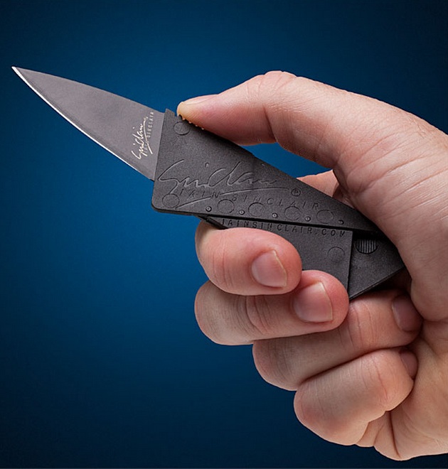 Credit Card Folding Safety Knife
