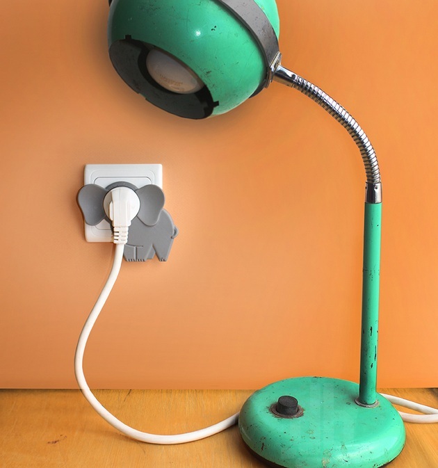 Cute Elephant Wall Plugs