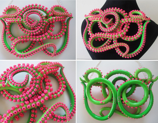 Handcrafted Octopus Tentacle Jewelry