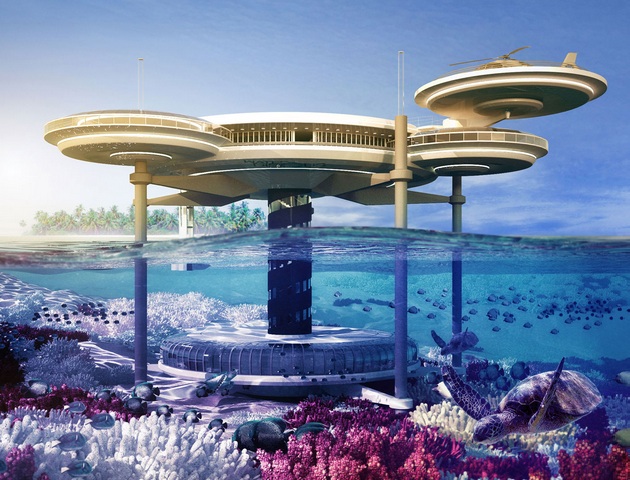 Luxury Underwater Disc Hotel Dubai