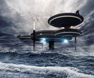 Luxury Underwater Disc Hotel Dubai