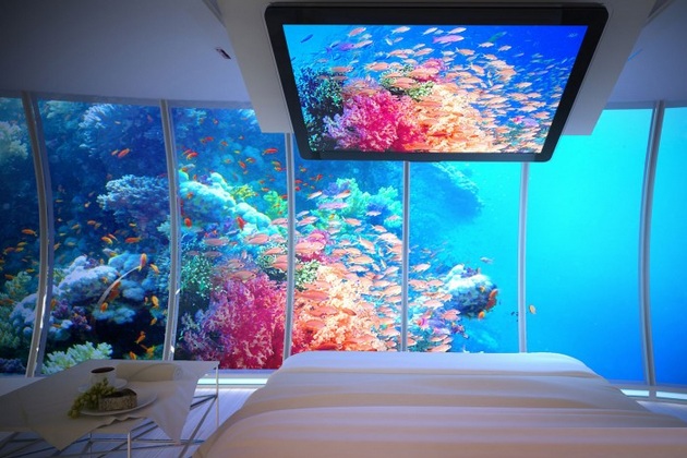 Luxury Underwater Disc Hotel Dubai